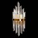 Sconces st. SL1178.221.02. Arezzo. 2x40 watts, E14, 22x54 cm, golden color