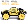 Radio -controlled jeep "Baggi", 1:15, movement in all directions, works from the battery, yellow color