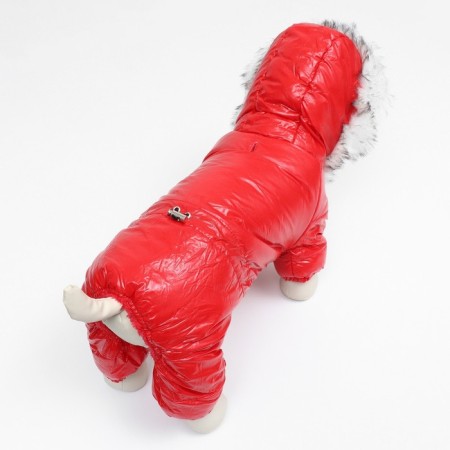 Kombinson "Gloss", size M (DS 30, OG 40, Osh 30 cm, up to 8 kg), red-4