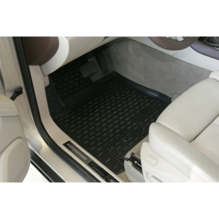 Rugs in the Cadillac SRX 2010-2016 salon, 3 pcs. (polyurethane)-1