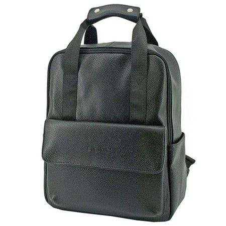 Bag-rhukesak B2750-00110, Black color, artificial leather, 27x13x35 cm