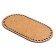 Bottom for knitting, oval - 24.5 × 13 cm, HDF 3 mm