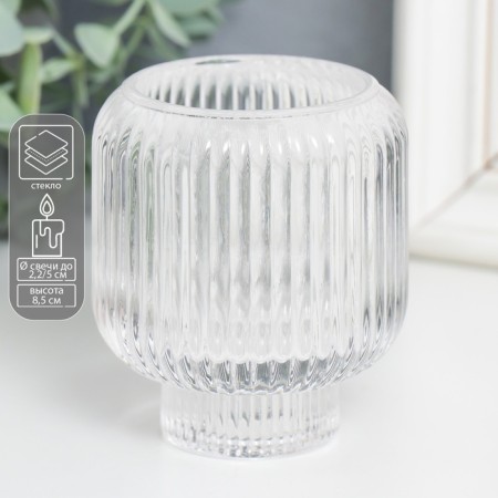 Gall Galla Galla Gallary D-5 and 2.2 cm Transparent 6.5x6.5x8.5 cm