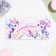 The envelope for the money "Fun birthday!" Rainbow, 16.5 x 8.5 cm