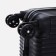 Small suitcase 20 ", lightning department, code castle, black color