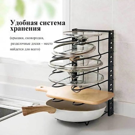 Frost Sastric Stand, 25 × 22 × 38 cm, black color-6