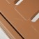 Shakelong "New Light", 187 x 63 x 43 cm, brown