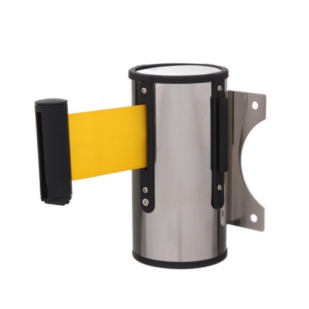 Wall block with exhaust tape-470 cm yellow, height-13.5cm, width 11cm