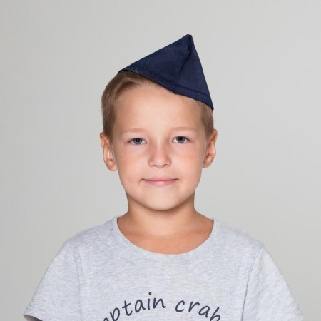 Cap without a star, head girth 54–57 cm, blue color-2