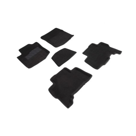 Pile rug for Toyota Land Cruiser Prado150, 2009-2013, black