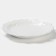 Porcelain dining plate Magistro "Rose", D = 22.5 cm, white color