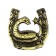 New Year's horseshoe in the box "New Year: for good luck", 3.5 cm