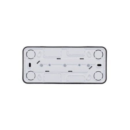 Triple SE BLANCA, 16 A, 250 V, invoice, with salary, curtains, IP20, antr., Blnra011316-3