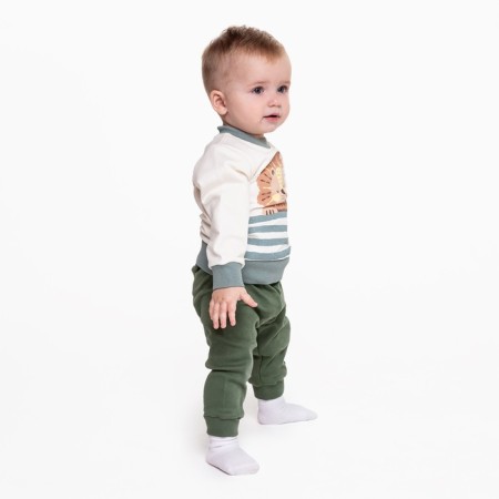 Svitshot Children's, Milk/Green color, height 98 cm-1