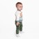 Svitshot Children's, Milk/Green color, height 98 cm