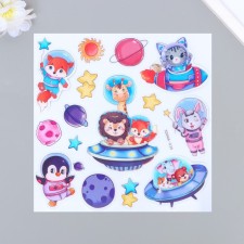Plastic sticker interior phosphorus 