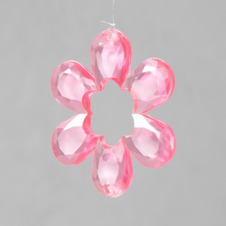 Wind Music Plastic "Butterfly with Flower" mix 4 tubes 40 cm-4