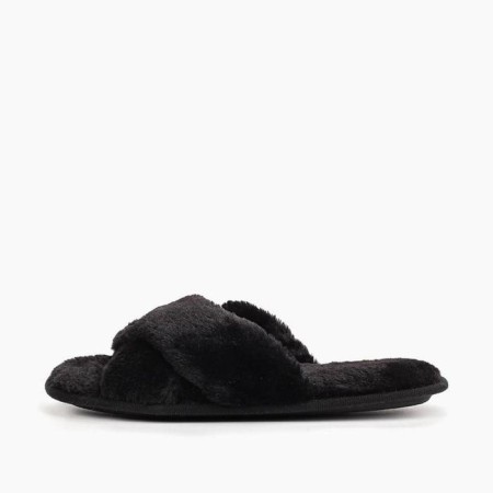 Slippers # 2 women, size 36.5, black color-4