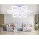 LED ceiling LED with RGB backlight and Ambrella Light, Original, FA3929, 9XLED, 180 W, 13500LUM, 3000-6400K, white color