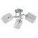 Ceiling light ESCADA, 1106/3PL. 3x40W, E27, 500x500x230 mm, chromium color