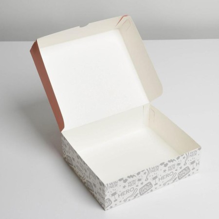 Confectionery packaging, box “February 23”, 17 x 20 x 6 cm-1