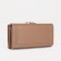 Women's wallet on magnets, beige color