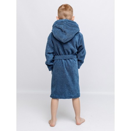 Baby robe, height 134 cm, indigo color-2