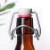 Bugelnaya bottle, 500 ml, with a traffic jam, brown color