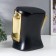 Souvenir Polystone Salvetnik "Aboriginal with a sharp nose" black-gold 19x12x20 cm