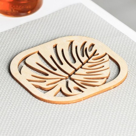 Wooden stand for hot Monster, 8.7 × 9.2 cm