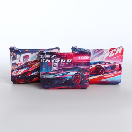 Children's wallet with a zipper, color mix-1