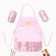 Set of children for creativity Ethel "Assistant" apron 49 x 39 cm and sleeves