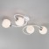 Tulia chandelier, 4x40W E27, white color