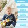 Musical toy "Baby Roy", sound, light, yellow color