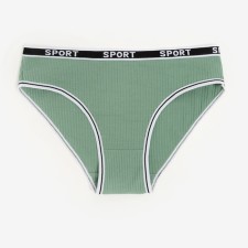 Women's panties, green color, size 44-46