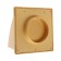 The output of the wall zein, 170 x 170 mm, d = 100 mm, with a check valve, beige