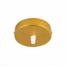 Ceiling fastening per 1 lamp (round) ST LUCE. SL001.203.01. SL001, 10x10x2 cm, golden color