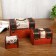 Casket wood chest (set 3 pcs) "Expedition" 9x6x7 cm; 14x9.5x9 cm; 19x13x13 cm