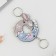 Parish key rings for keys "Hare and Cat", 6.5 x 7 cm