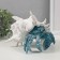 Souvenir Polystone "Coral Rif. Crab in the shell" 23.5x23.5x17.8 cm