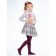 Pantyhose children Omsa Kids Collant Young 50 Rosso Mosto, size 9-12