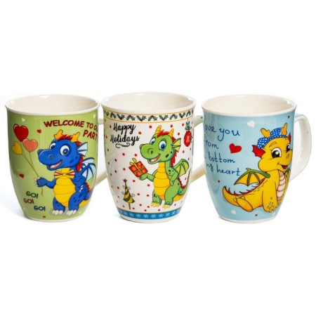 Elrington Happy Day mug, 350 ml, mix color-1