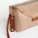 Cross-Bodi Bag on a zipper, beige color