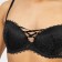 Women's bra, black color, size 75a