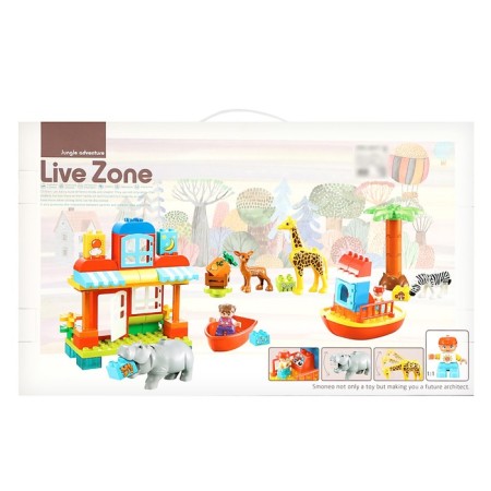 Designer "Zoo", 77 parts-4