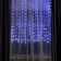 Smart garland "Curtain" 2 × 1.5 m dew, IP20, silver thread, 300 LED, remote control, application, glow RGB, USB