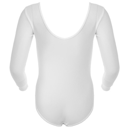 A swimsuit for gymnastics and dancing Grace Dance, p. 40, white color-6