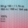 Yarn "Baby" 100% acrylic 150m/50g (635 siren pink)