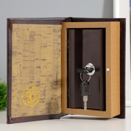 Safe wood book my capital 17*11*5 cm-1