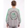 Sweatshirt for a boy, height 164 cm, color gray melange